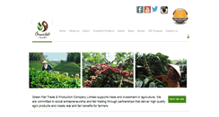 Desktop Screenshot of greenfairtrade.com